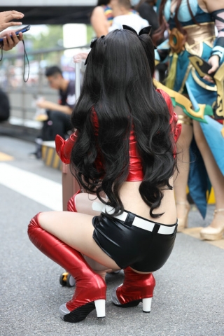 展会小妹